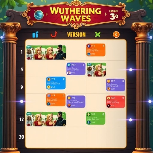 鸣潮鸣潮日历 | V3.0上半活动日历