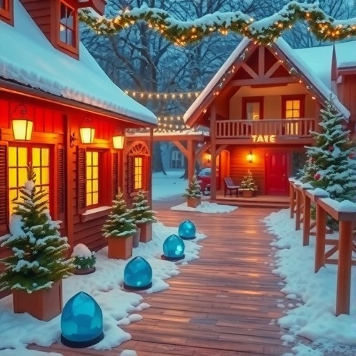 心动小镇12月24日溜溜木萤石位置及活动摘要