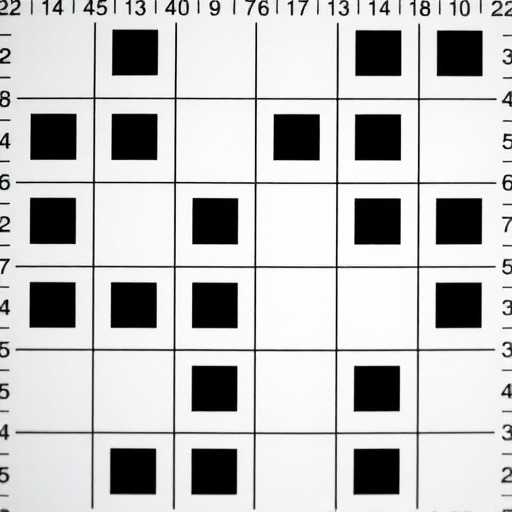 以数织图Nonogram127关咋解啊，6x6～9x9的第60关