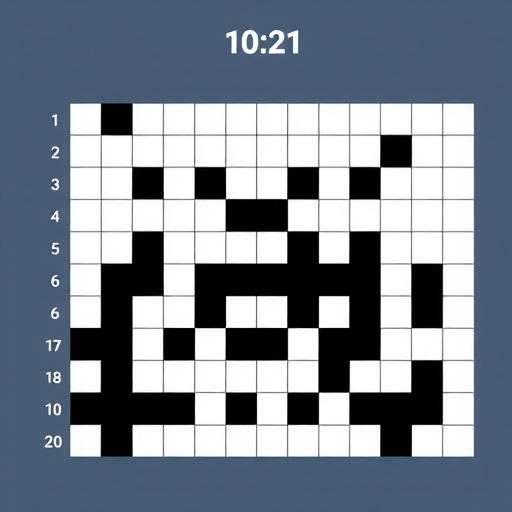 以数织图Nonogram10.21