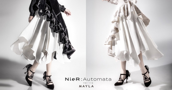 动画《尼尔：自动人形》将推出2B主题联名典雅长裙