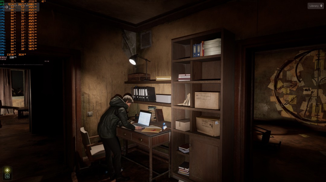 《克苏鲁:恐怖深渊》PC性能评测 1080P至少需RTX 3080