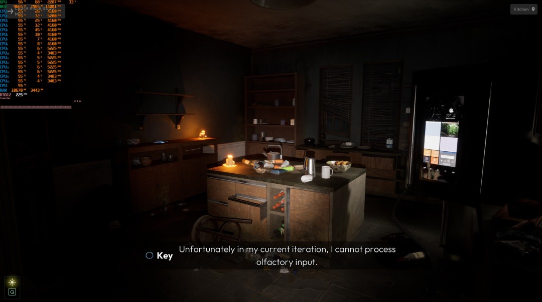 《克苏鲁:恐怖深渊》PC性能评测 1080P至少需RTX 3080