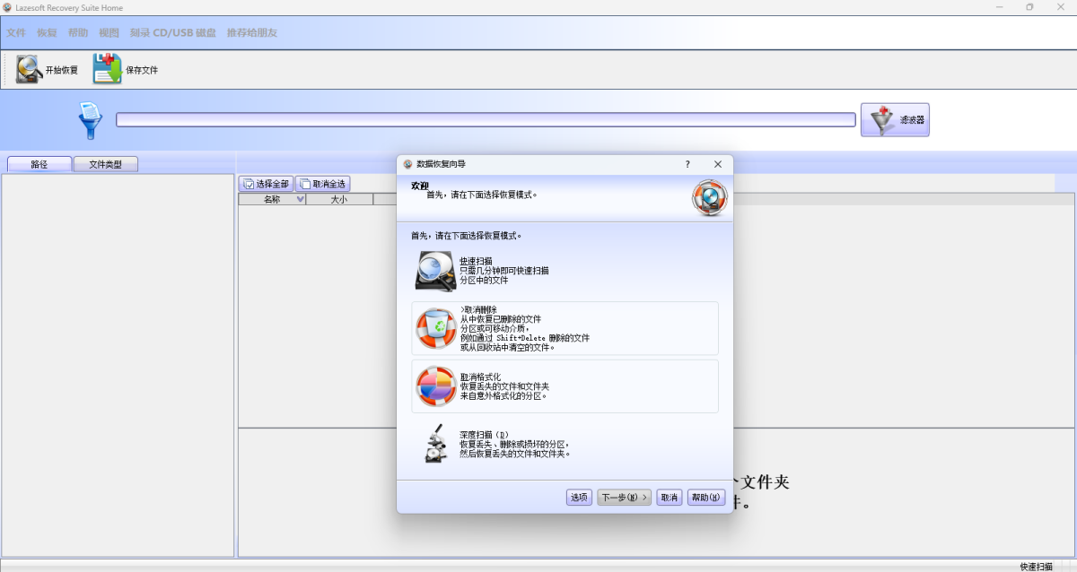 Lazesoft Recovery Suite