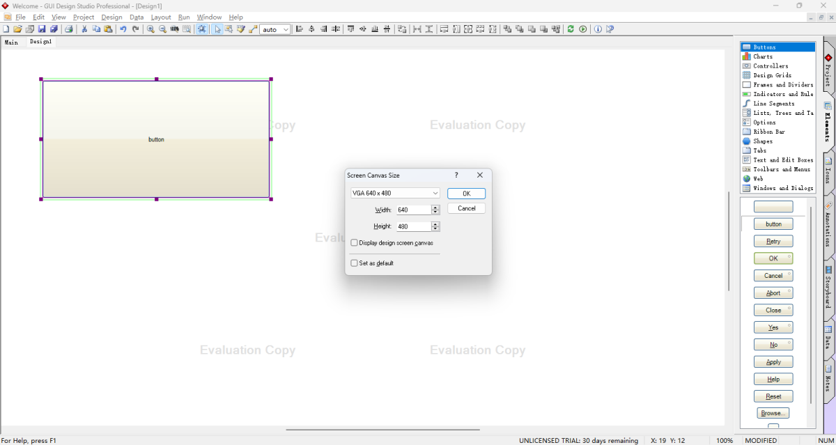 GUI Design Studio