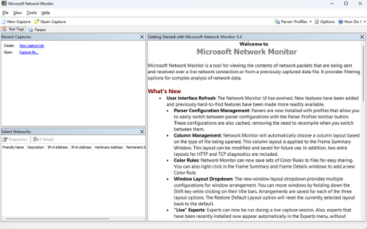 Microsoft Network Monitor